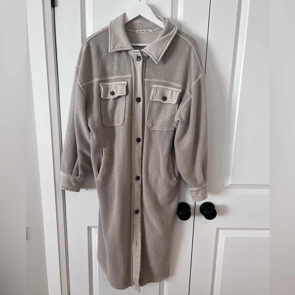 Free People Long Ruby Jacket